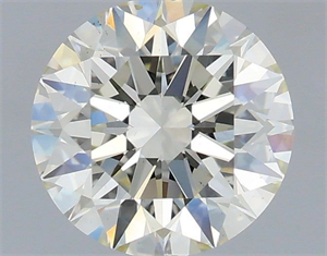 Picture of Natural Diamond 1.03 Carats, Round with Excellent Cut, J Color, VS2 Clarity and Certified by IGI