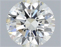 Natural Diamond 0.70 Carats, Round with Excellent Cut, I Color, SI1 Clarity and Certified by IGI