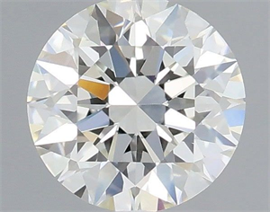 Picture of Natural Diamond 0.50 Carats, Round with Excellent Cut, I Color, VS1 Clarity and Certified by IGI