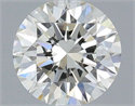 Natural Diamond 0.50 Carats, Round with Excellent Cut, I Color, VS1 Clarity and Certified by IGI