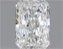 Natural Diamond 0.51 Carats, Radiant with  Cut, G Color, SI1 Clarity and Certified by GIA