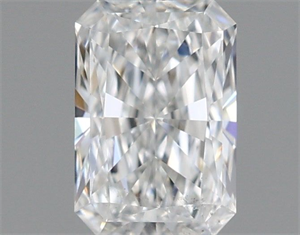 Picture of Natural Diamond 0.51 Carats, Radiant with  Cut, G Color, SI1 Clarity and Certified by GIA