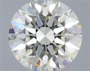 Picture of Natural Diamond 0.50 Carats, Round with Excellent Cut, I Color, VS1 Clarity and Certified by IGI