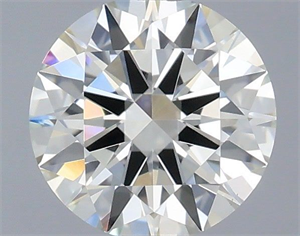 Picture of Natural Diamond 0.50 Carats, Round with Excellent Cut, I Color, VS1 Clarity and Certified by IGI