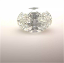Natural Diamond 1.40 Carats, Oval with  Cut, G Color, VS2 Clarity and Certified by GIA