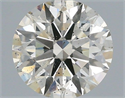 Natural Diamond 0.81 Carats, Round with Excellent Cut, K Color, SI2 Clarity and Certified by IGI