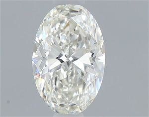 Picture of Natural Diamond 0.40 Carats, Oval with  Cut, I Color, VS2 Clarity and Certified by GIA