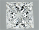 Natural Diamond 2.02 Carats, Princess with  Cut, G Color, SI1 Clarity and Certified by GIA