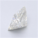 Natural Diamond 1.50 Carats, Princess with  Cut, G Color, SI2 Clarity and Certified by GIA