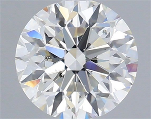 Foto Diamante Natural 0.70 quilates, Redondo , Color G, claridad SI1 y certificado IGI de