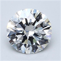 Diamante Natural 3.64 quilates, Redondo , Color G, claridad VVS2 y certificado GIA
