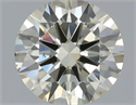 Natural Diamond 0.40 Carats, Round with Excellent Cut, K Color, SI1 Clarity and Certified by IGI
