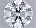 Natural Diamond 0.70 Carats, Round with Excellent Cut, E Color, SI2 Clarity and Certified by IGI