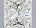 Natural Diamond 0.80 Carats, Princess with  Cut, I Color, VVS1 Clarity and Certified by IGI