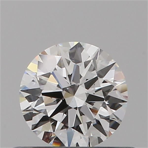Picture of Natural Diamond 0.40 Carats, Round with Excellent Cut, E Color, VS1 Clarity and Certified by GIA