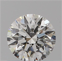 Natural Diamond 0.50 Carats, Round with Excellent Cut, G Color, VS2 Clarity and Certified by GIA