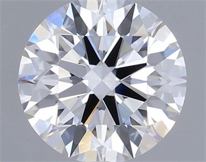 Picture of Lab Grown Diamond 0.83 Carats, Round with Ideal Cut, D Color, VVS2 Clarity and Certified by IGI