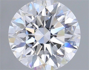 Picture of Lab Grown Diamond 1.03 Carats, Round with Ideal Cut, D Color, VVS1 Clarity and Certified by IGI