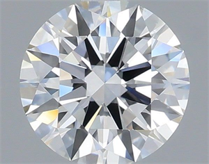 Picture of Lab Grown Diamond 1.02 Carats, Round with Ideal Cut, D Color, VVS1 Clarity and Certified by IGI