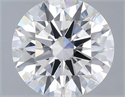 Lab Grown Diamond 1.04 Carats, Round with Ideal Cut, E Color, VS1 Clarity and Certified by IGI