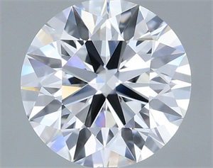 Picture of Lab Grown Diamond 0.97 Carats, Round with Ideal Cut, D Color, VVS2 Clarity and Certified by IGI