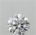 Del inventario de diamantes de laboratorio, 1.01 quilates, Redondo , Color F, claridad VS1 y certificado IGI