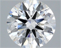 Lab Grown Diamond 3.00 Carats, Round with Ideal Cut, G Color, VS1 Clarity and Certified by IGI