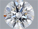 Lab Grown Diamond 1.01 Carats, Round with Excellent Cut, D Color, VVS2 Clarity and Certified by IGI