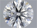 Natural Diamond 0.40 Carats, Round with Excellent Cut, E Color, SI1 Clarity and Certified by IGI