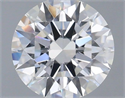 Lab Grown Diamond 1.00 Carats, Round with Excellent Cut, D Color, VVS2 Clarity and Certified by IGI