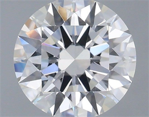Picture of Lab Grown Diamond 1.00 Carats, Round with Excellent Cut, D Color, VVS2 Clarity and Certified by IGI