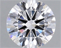 Lab Grown Diamond 1.00 Carats, Round with Excellent Cut, D Color, VVS2 Clarity and Certified by IGI