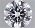 Lab Grown Diamond 1.01 Carats, Round with Excellent Cut, D Color, VVS2 Clarity and Certified by IGI