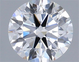 Picture of Lab Grown Diamond 1.05 Carats, Round with Ideal Cut, D Color, VVS2 Clarity and Certified by IGI