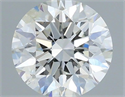 Natural Diamond 0.40 Carats, Round with Excellent Cut, G Color, SI2 Clarity and Certified by IGI