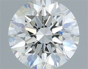 Picture of Natural Diamond 0.40 Carats, Round with Excellent Cut, G Color, SI2 Clarity and Certified by IGI