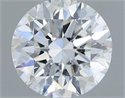 Natural Diamond 0.41 Carats, Round with Very Good Cut, E Color, SI2 Clarity and Certified by IGI