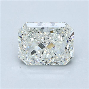 Picture of Natural Diamond 5.17 Carats, Radiant with  Cut, J Color, SI1 Clarity and Certified by GIA