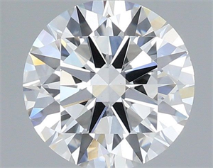 Picture of Lab Grown Diamond 1.00 Carats, Round with Excellent Cut, D Color, VVS2 Clarity and Certified by IGI
