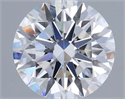 Lab Grown Diamond 1.00 Carats, Round with Ideal Cut, D Color, VVS2 Clarity and Certified by IGI