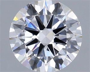 Picture of Lab Grown Diamond 1.00 Carats, Round with Excellent Cut, D Color, VVS2 Clarity and Certified by IGI