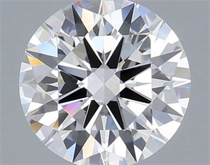 Picture of Lab Grown Diamond 1.00 Carats, Round with Ideal Cut, D Color, VVS2 Clarity and Certified by IGI