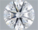 Lab Grown Diamond 1.05 Carats, Round with Ideal Cut, D Color, VS1 Clarity and Certified by IGI