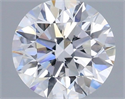 Lab Grown Diamond 1.19 Carats, Round with Ideal Cut, D Color, VS1 Clarity and Certified by IGI