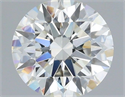 Lab Grown Diamond 1.30 Carats, Round with Ideal Cut, G Color, VS1 Clarity and Certified by IGI