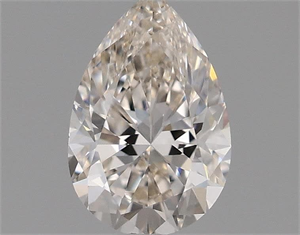 Picture of Natural Diamond 0.50 Carats, Pear with  Cut, J Color, VVS1 Clarity and Certified by GIA