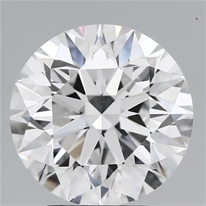 Picture of Natural Diamond 3.01 Carats, Round with Excellent Cut, D Color, VS1 Clarity and Certified by GIA