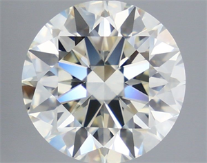 Picture of Natural Diamond 4.00 Carats, Round with Excellent Cut, J Color, VVS2 Clarity and Certified by IGI