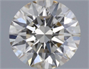 Natural Diamond 0.40 Carats, Round with Excellent Cut, M Color, VVS2 Clarity and Certified by GIA