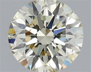 Picture of Natural Diamond 0.80 Carats, Round with Excellent Cut, M Color, SI2 Clarity and Certified by IGI